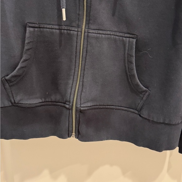 Harley-Davidson Ladies Black Hoodie with Pink Logo. Large - Picture 5 of 8